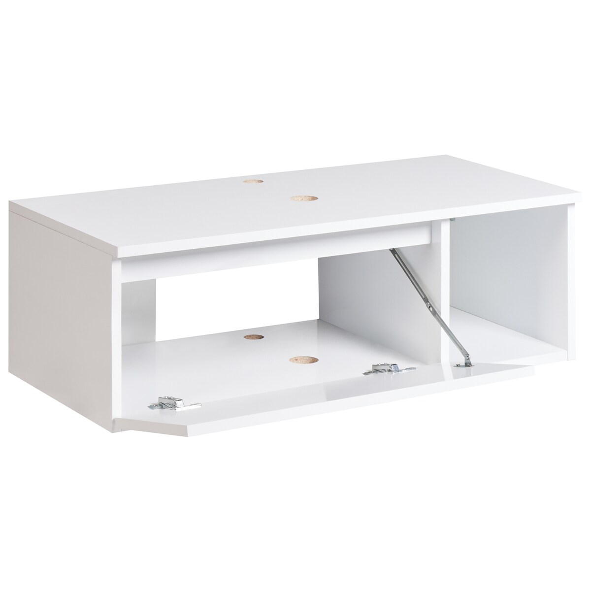 Szafka łazienkowa wisząca pod umywalkę RUPANCO 80 cm Biały