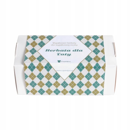 BOX Zestaw herbat smakowych dla taty ojca szwagra 21 wyjątkowych smaków