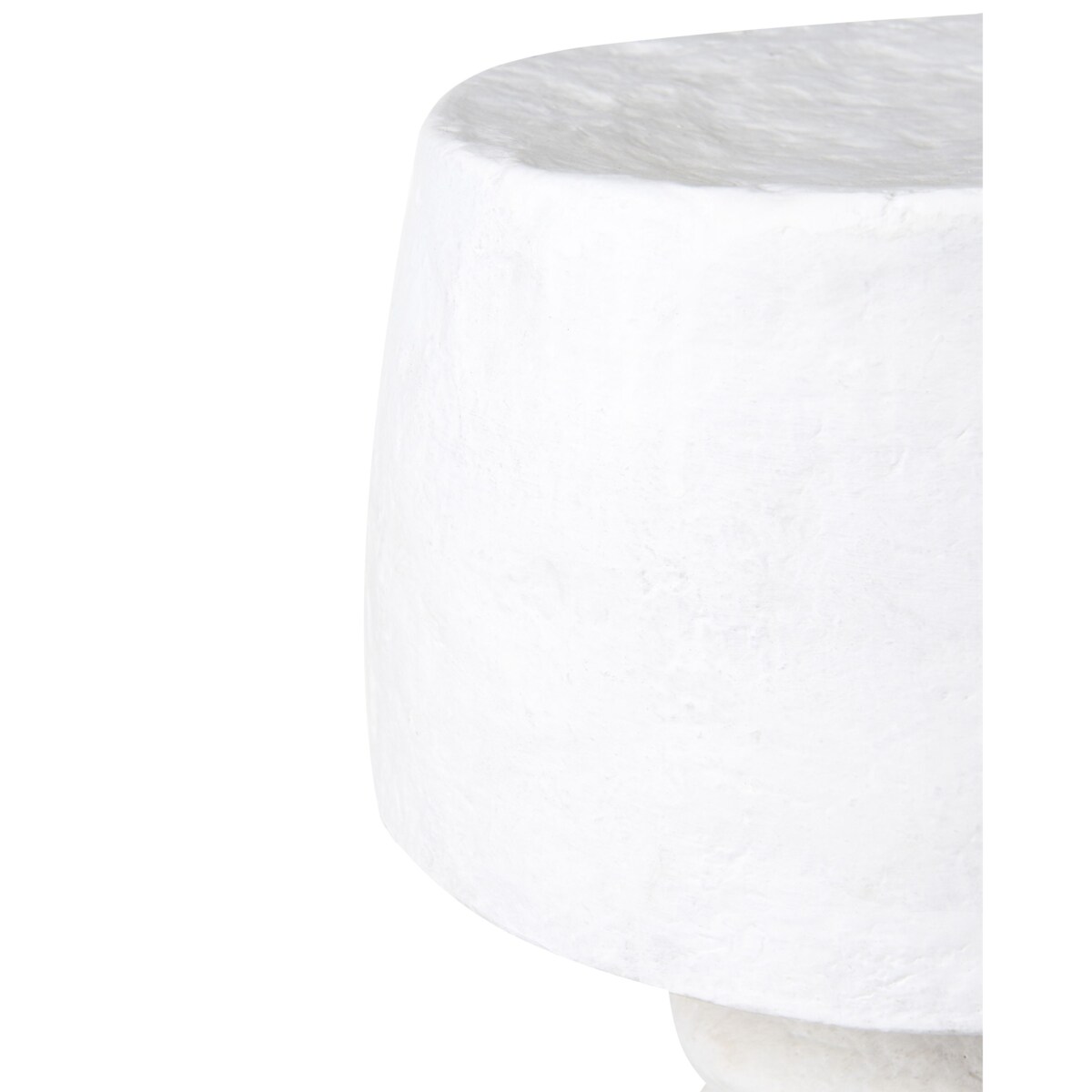 Lampa stołowa ARAPEY Papier-mâché Biały