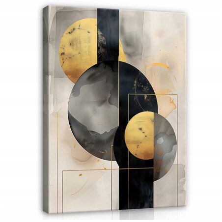 OBRAZ NOWOCZESNY ABSTRAKCJA NA PŁÓTNIE ŚCIANĘ DO SYPIALNI SALONU 40x30