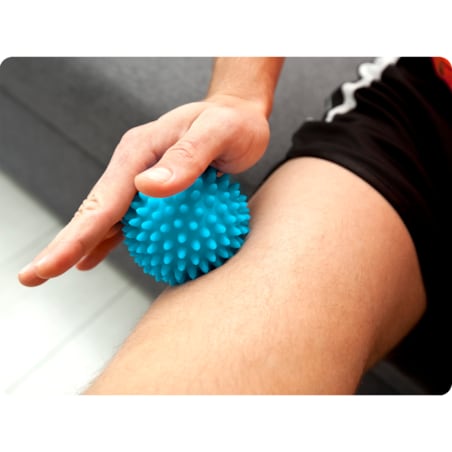 Piłka z kolcami do masażu fitness roller twarda Neo-Sport