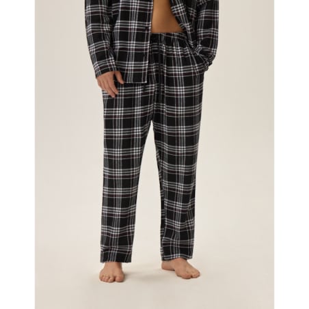 Piżama Honor 2 41943-99X Czarna Czarny, XL