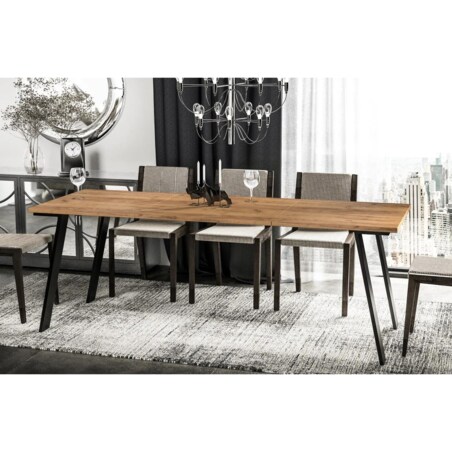 Stół rozkładany LIWIA 130(210)x80 dąb złoty craft