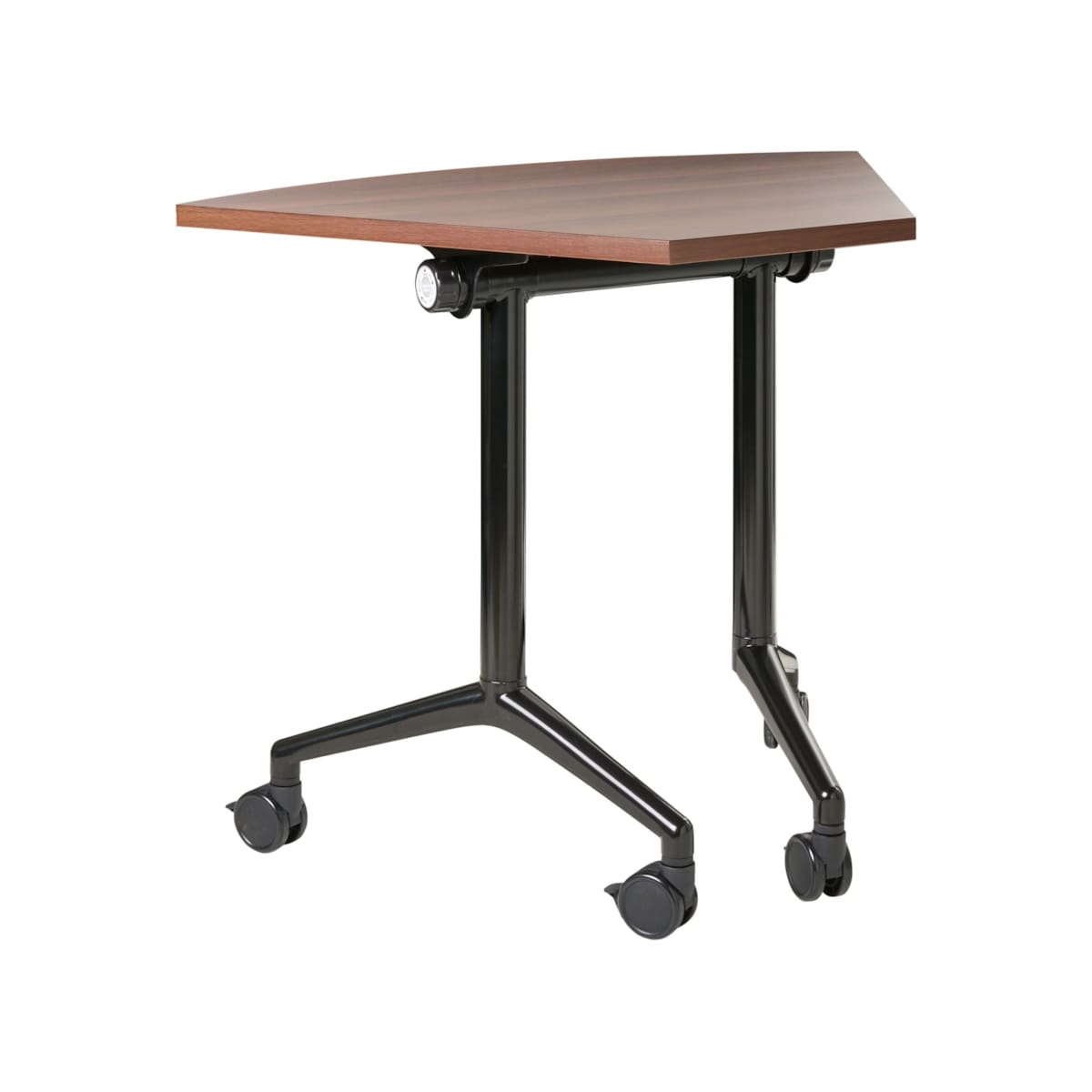 Składany moduł narożny biurka CAVI Ciemnobrązowy 90 cm 64 cm