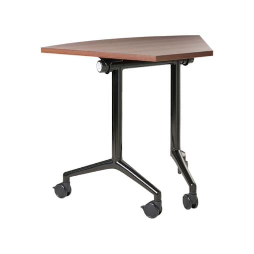 Składany moduł narożny biurka CAVI Ciemnobrązowy 90 cm 64 cm