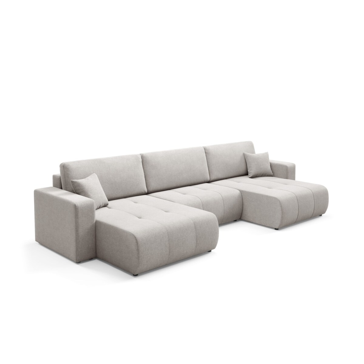 Narożnik MOLINIO U z funkcją spania Kolor: Wind 84