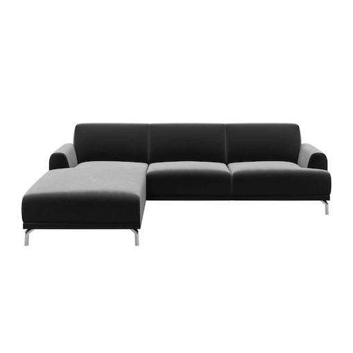 Sofa narożna Puzo - ciemnoszara