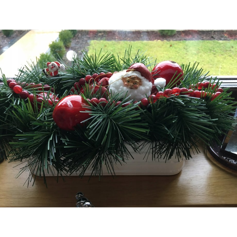 CHOINKA choinkowa girlanda 5szt 4,5m na dekoracje schody stroik łańcuch