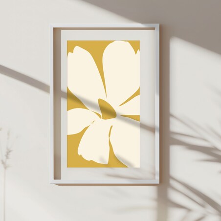 Ramka na zdjęcia 40x60 cm biała rama MDF z plexi do powieszenia pion poziom klasyczna prostokątna ramka FRAMAI®