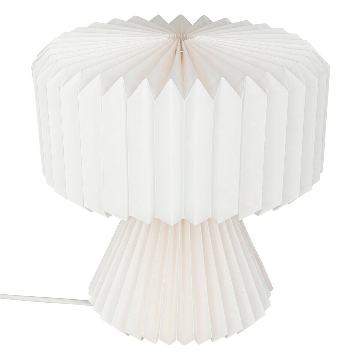 Lampa nocna z papieru EDDA, w japońskim stylu, Ø 29 cm