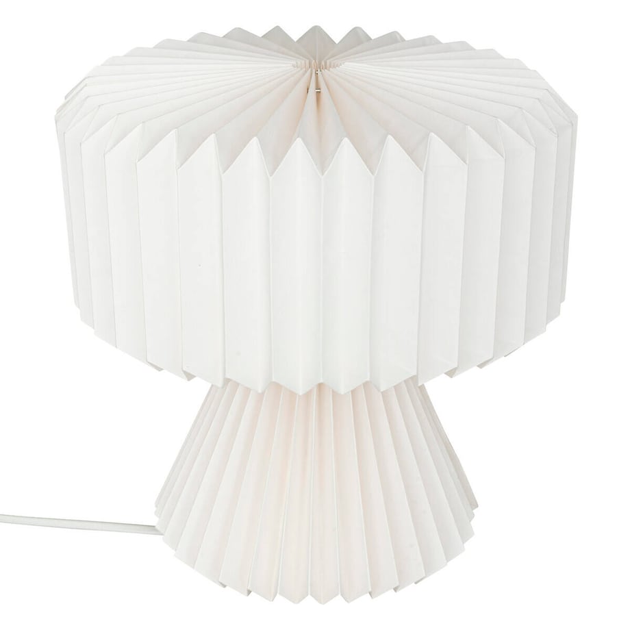 Lampa nocna z papieru EDDA, w japońskim stylu, Ø 29 cm