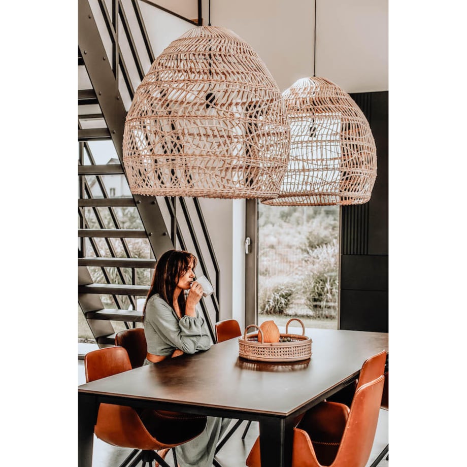 Lampa wisząca Cezar XL naturalna Monnarita