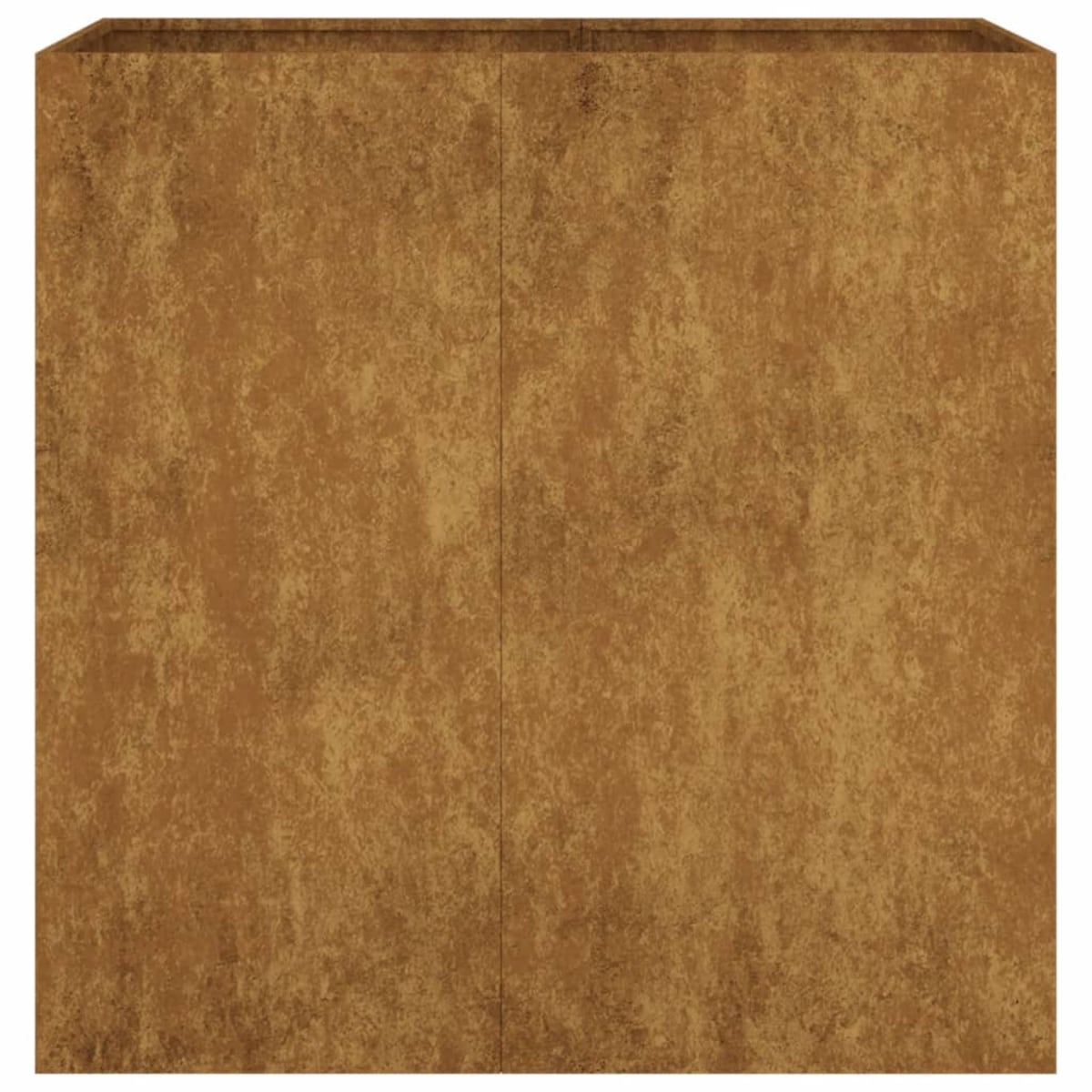 vidaXL Donica, 40x80x80 cm, stal kortenowska