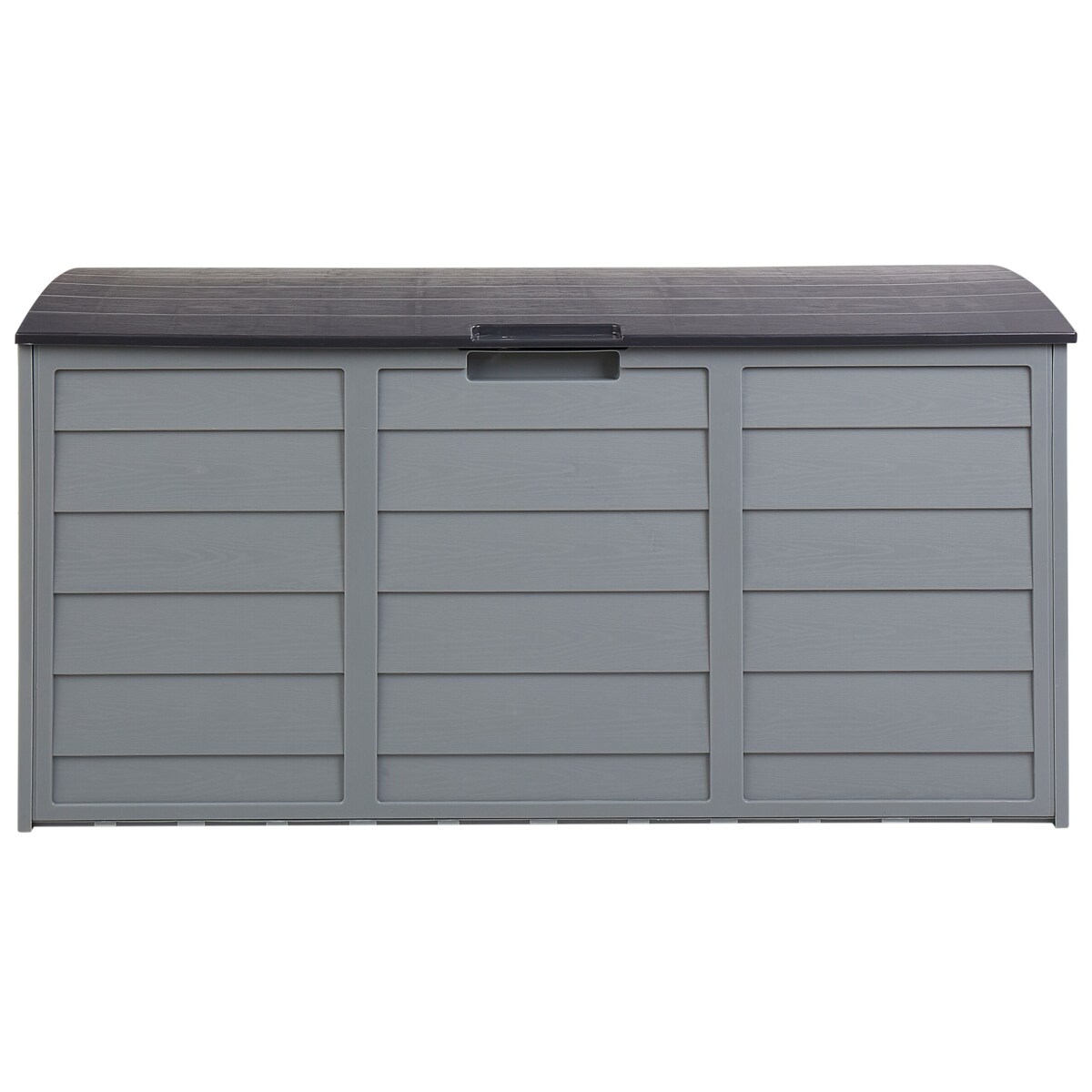 Skrzynia ogrodowa 112 x 50 cm szara LOCARNO