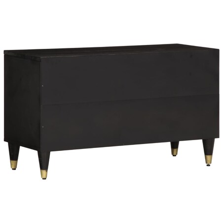 vidaXL Szafka pod telewizor, 80x31,5x46 cm, lite drewno mango