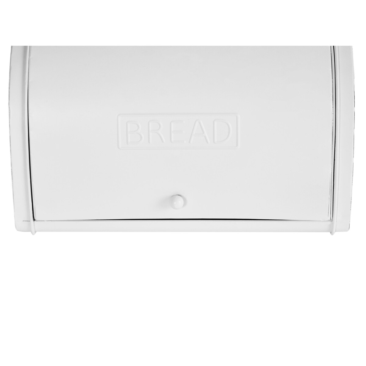 Chlebak metalowy biały CAROUBE
