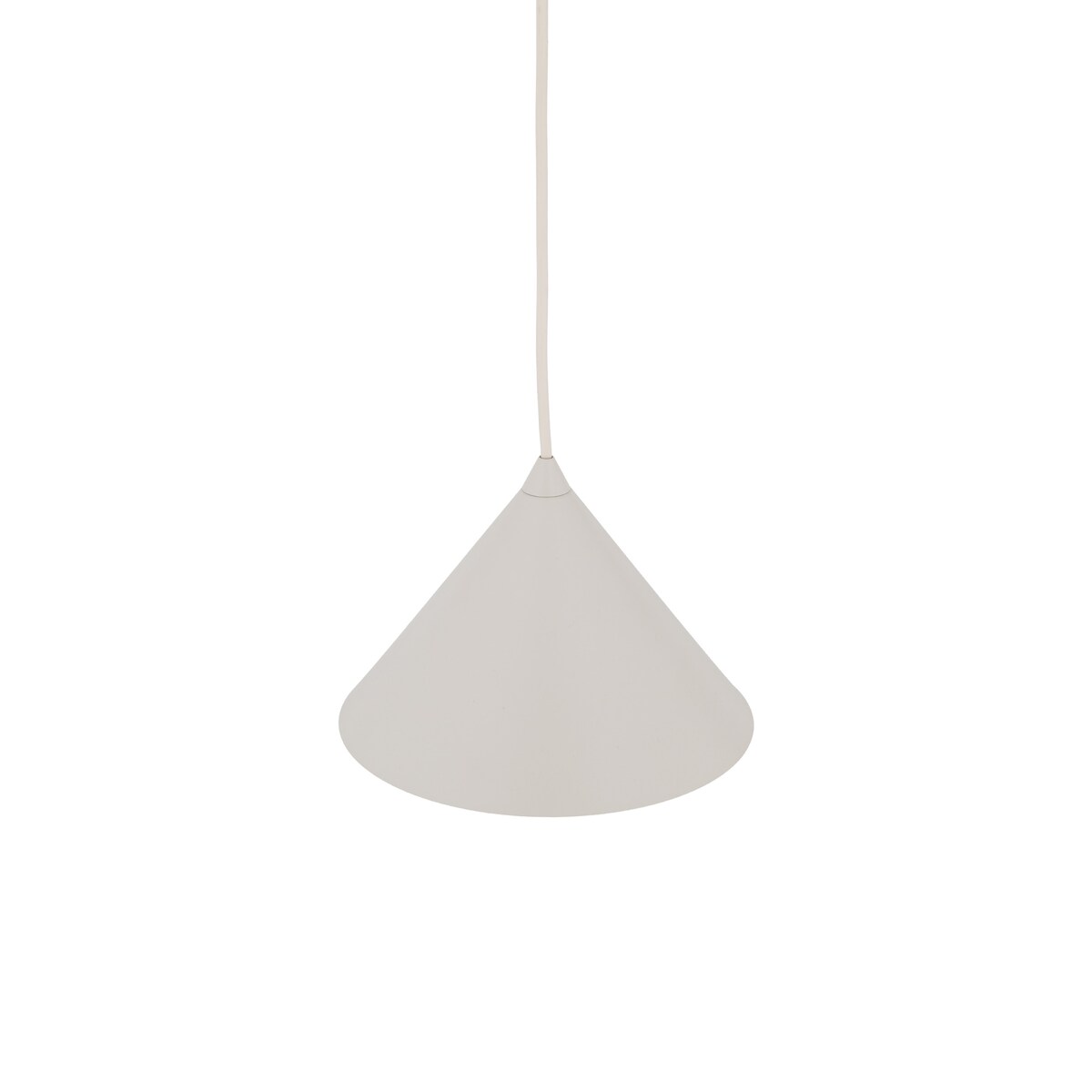 Lampa wisząca TK Lighting CONO S Kaszmir E27 regulowana beżowa 21 cm