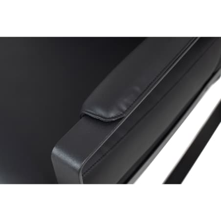 Fotel CAPITAN czarny PU