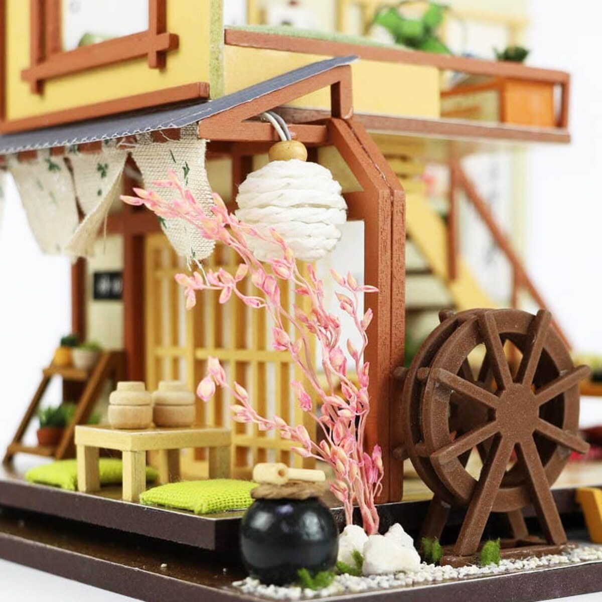 Miniaturowy domek DIY - Matcha na tatami