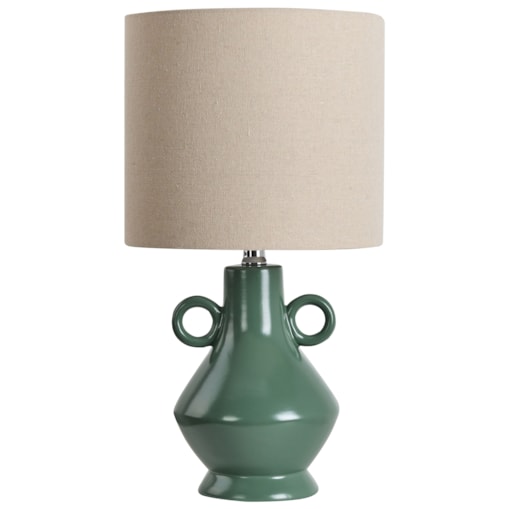 Lampa stołowa KERULEN Ceramika Zielony