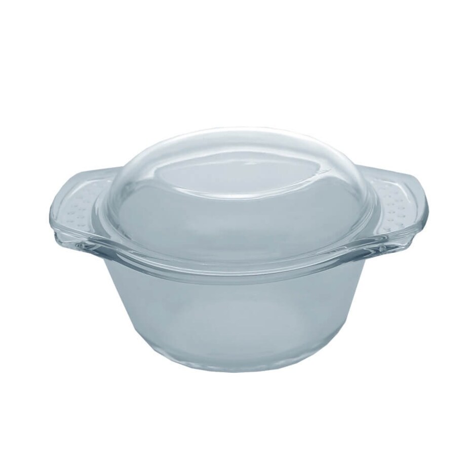 Naczynie żaroodporne z pokrywką do pieczenia zapiekania 2.0L MAESTRO