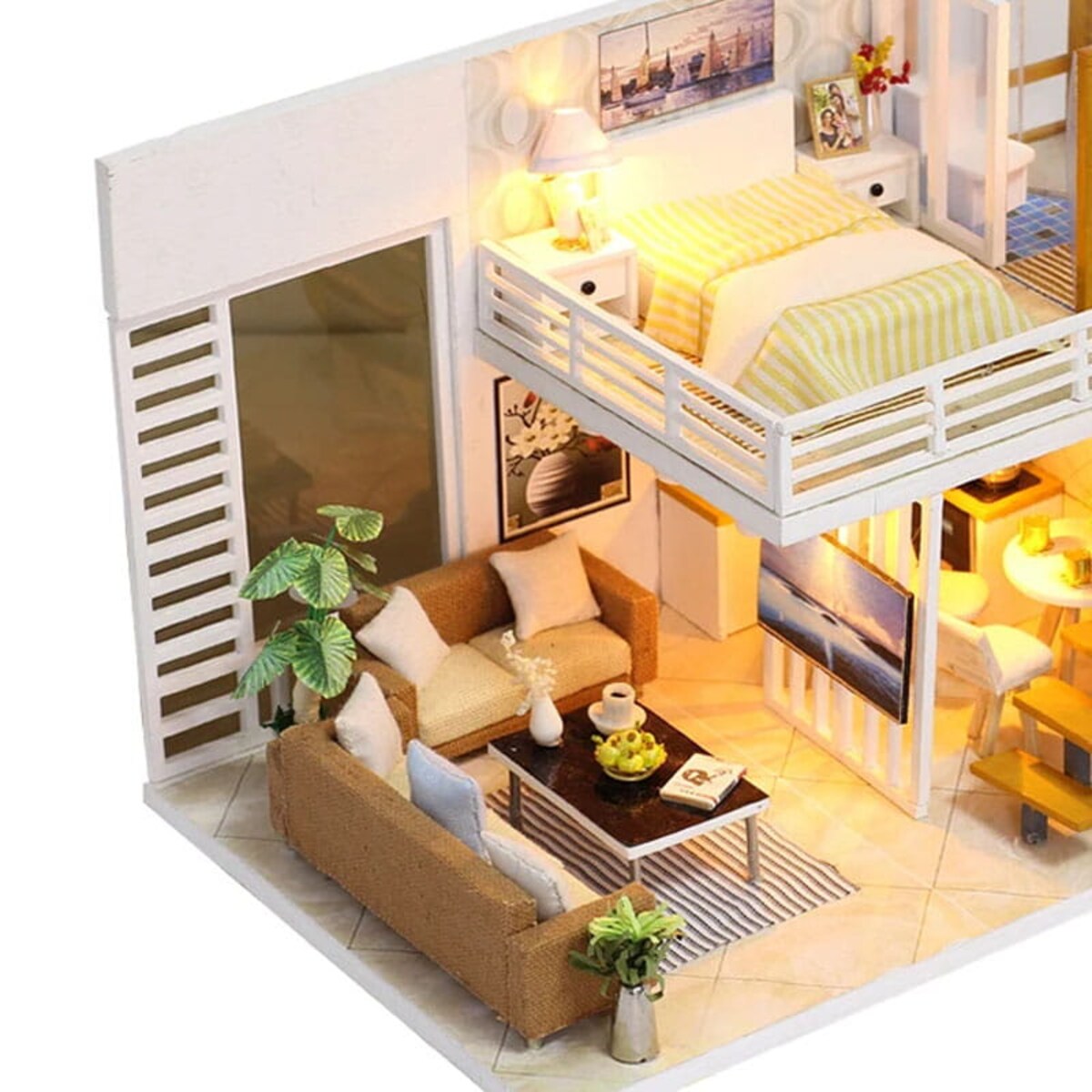 Miniaturowy domek - Wygodny i elegancki