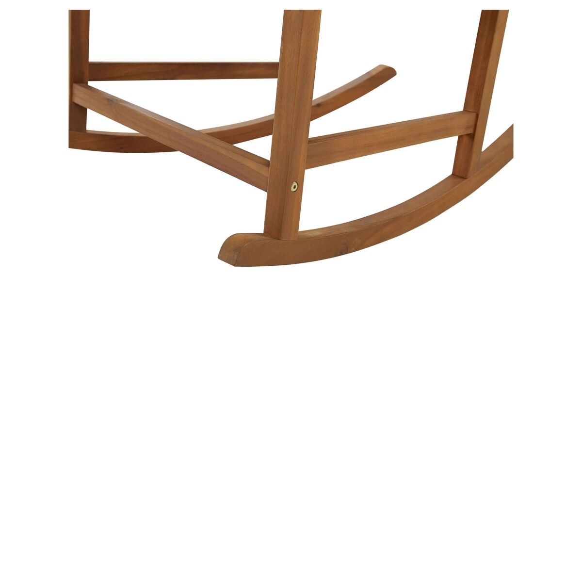 Fotel bujany akacjowy jasne drewno BOJANO