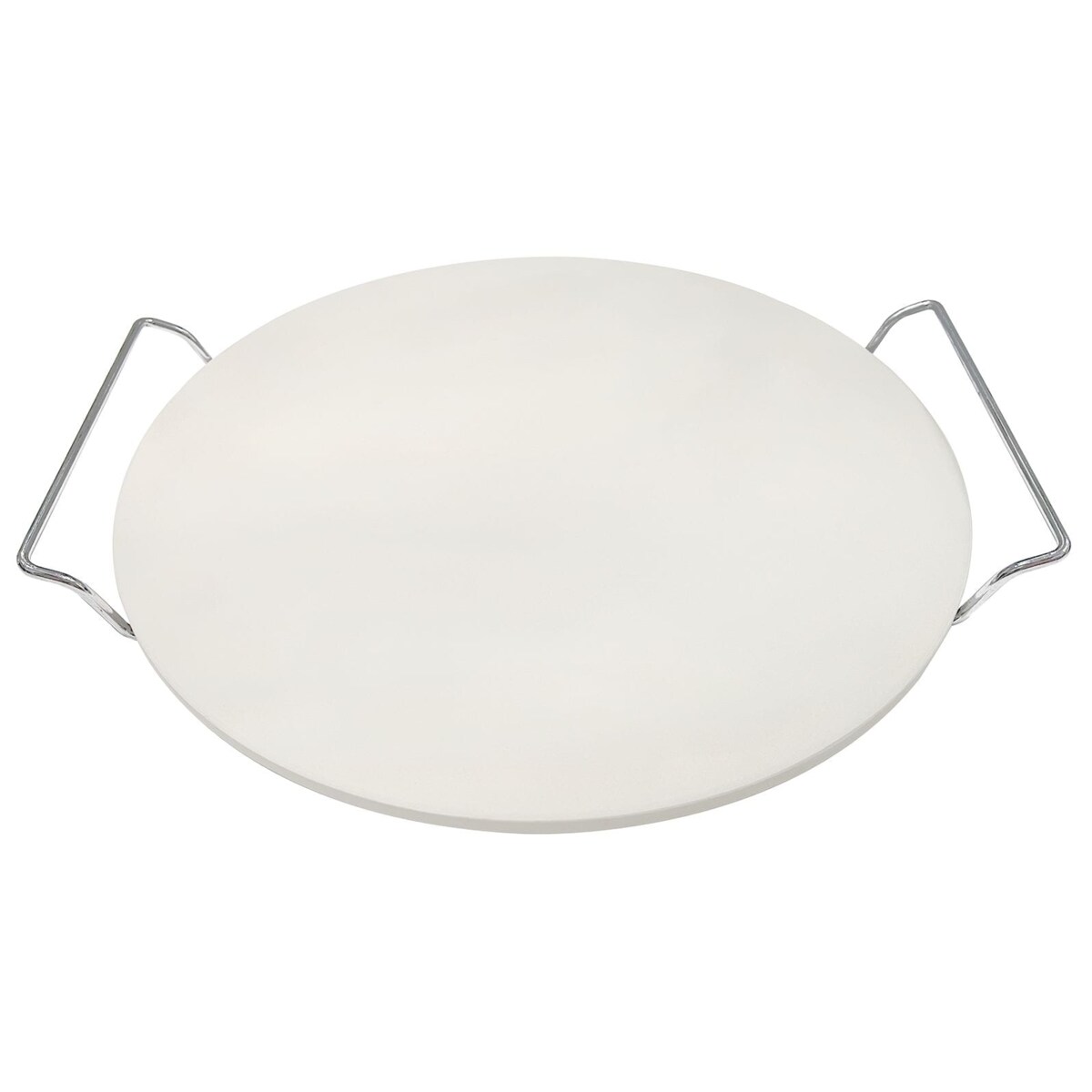 Kamień do pieczenia pizzy kordierytowy 33cm + stojak KLAUSBERG