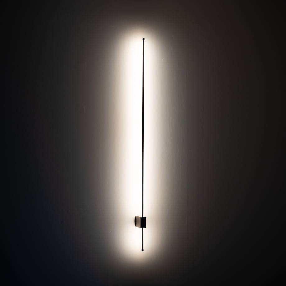 Kinkiet Led Tk Lighting Lixa Liniowe Podświetlenie Ścian Brąz 18W