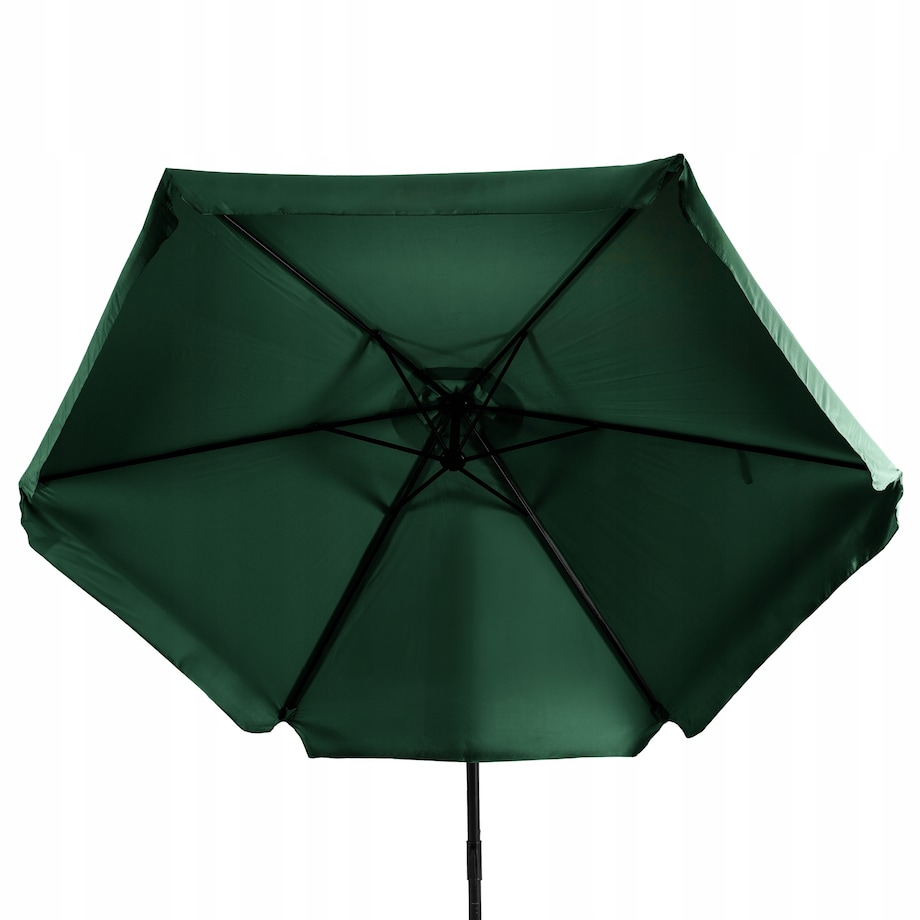Parasol Ogrodowy Duży Składany na Taras Zielony + POKROWIEC AKRON 300cm