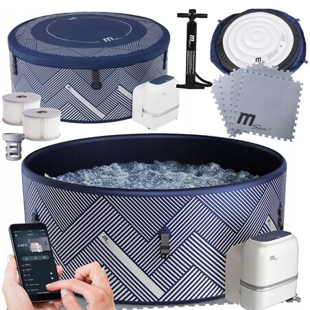 SPA ogrodowe dmuchane basen z hydromasażem MSpa 930 l