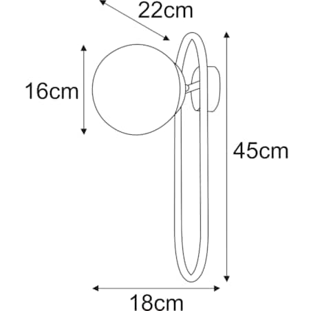 Kinkiet K-4964 z serii FINESTRA