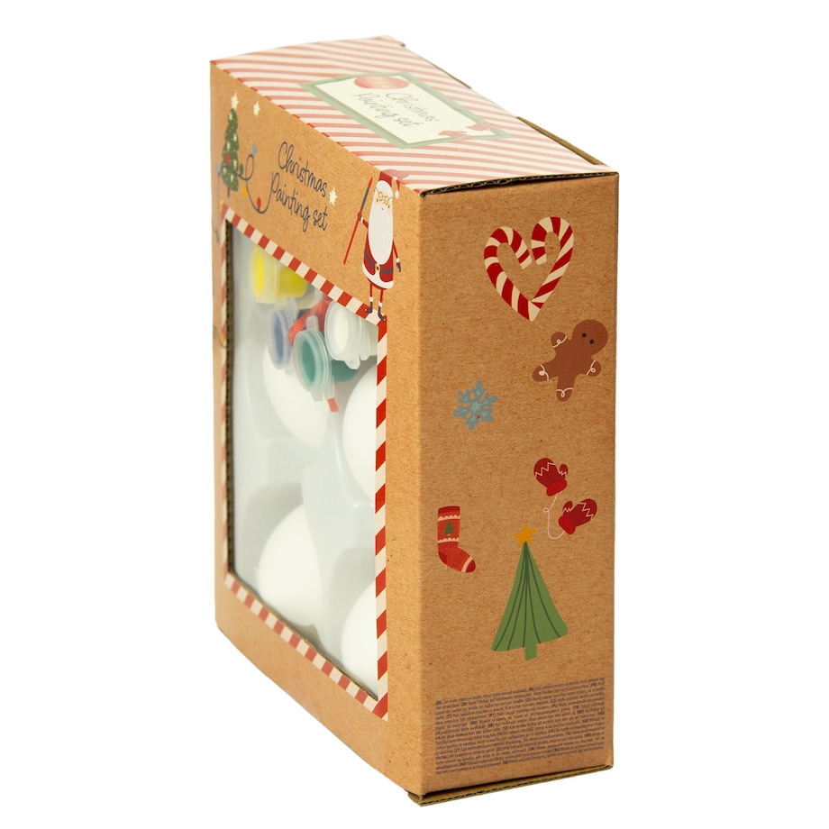 Bombki Do Malowania Dla Dzieci Świąteczne Boże Narodzenie 4 Szt