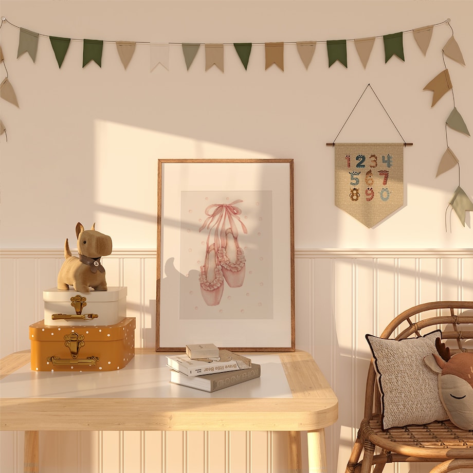 Plakat dla dzieci Baletki 20x30