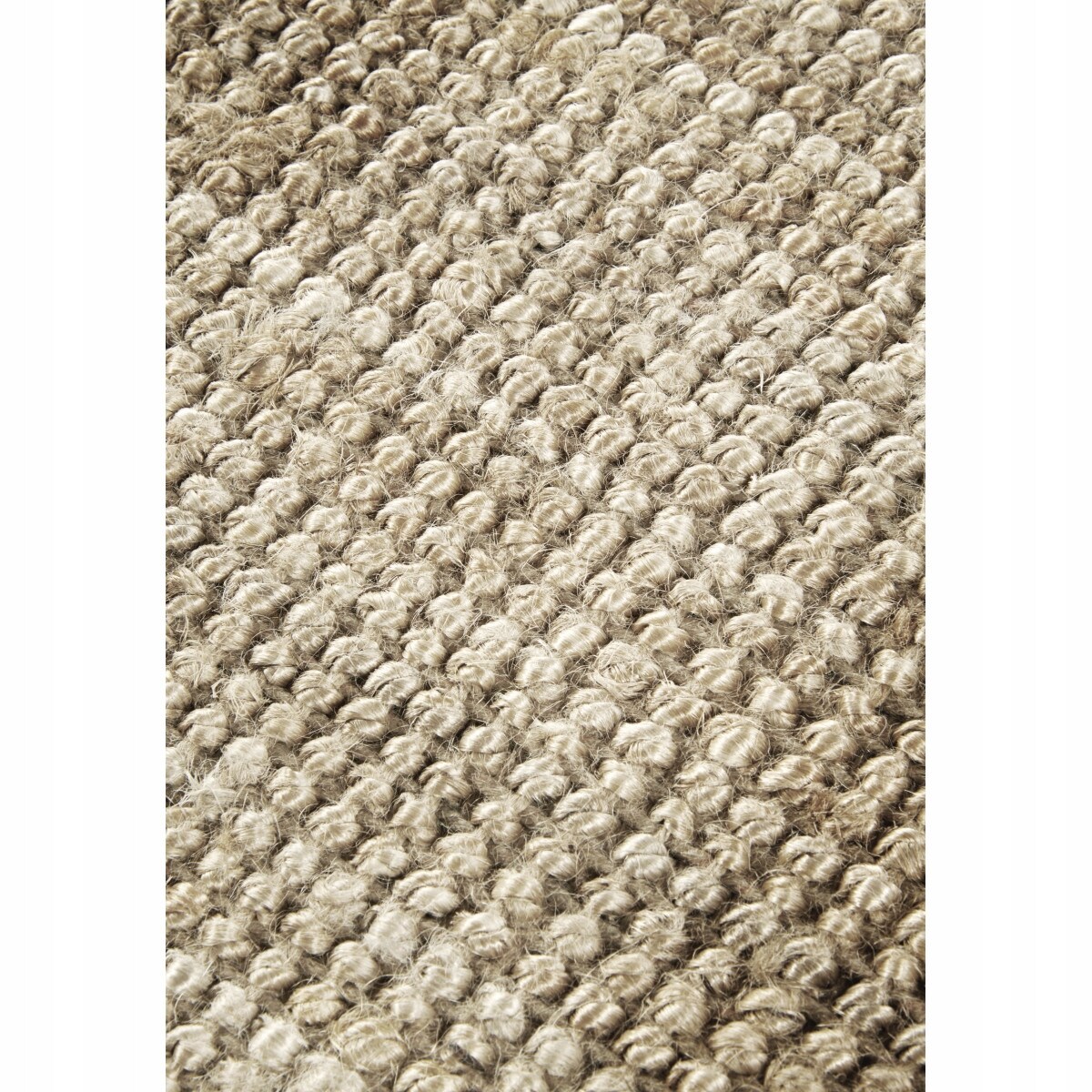 Chodnik jutowy do salonu 80x200cm, naturalny kremowy chodnik z juty