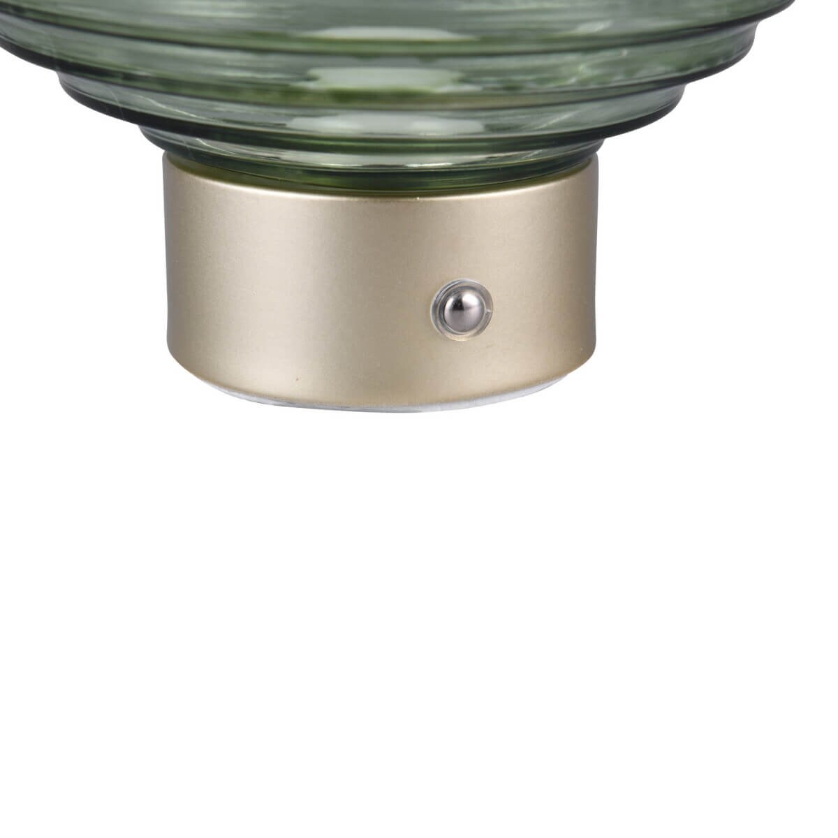 Szklana lampa stołowa Earl R57771115 RL Light LED 2W 3000K mosiądz zielona