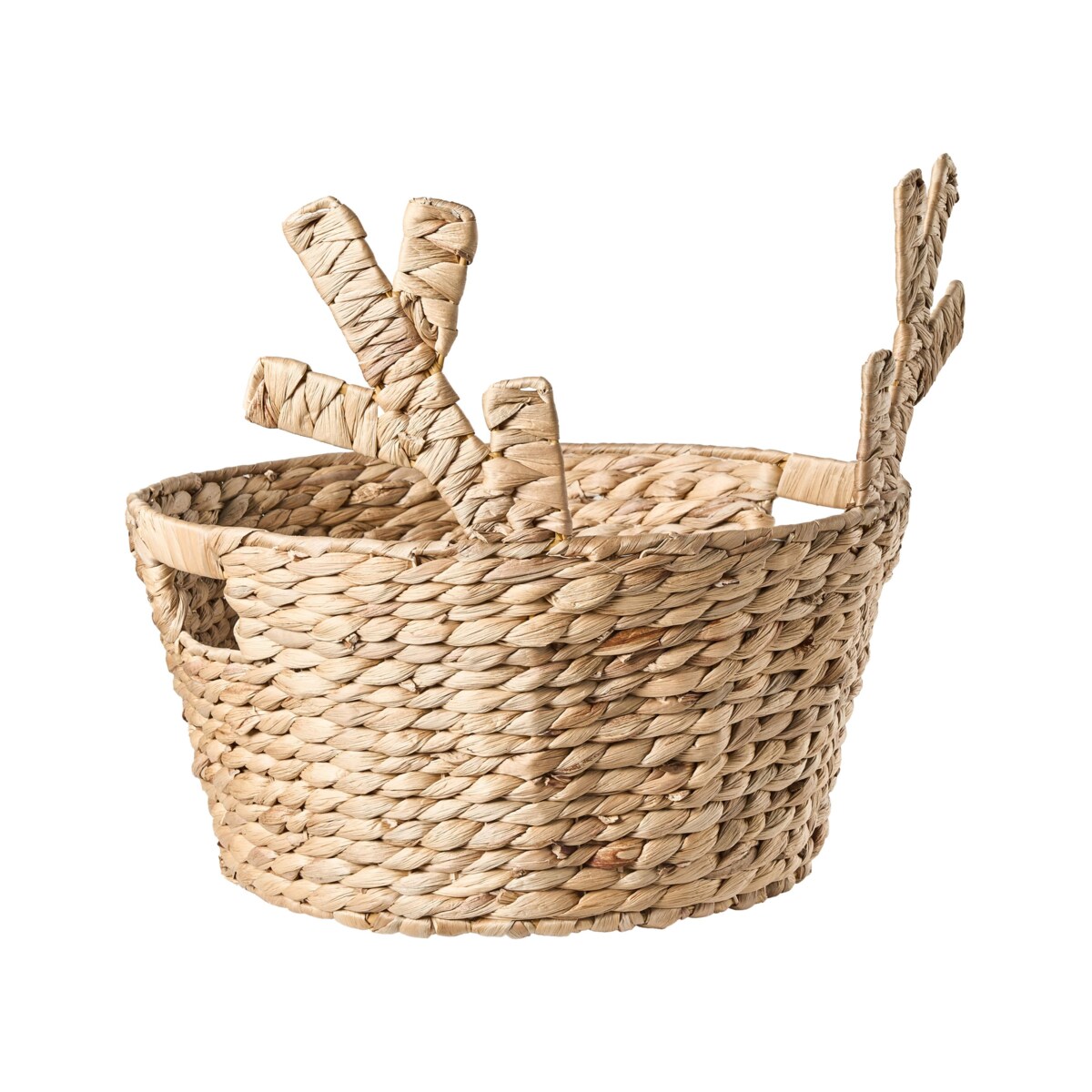 Kosz RENNE Hiacynt wodny Naturalny