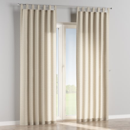 Zasłona na szelkach 1 szt. 130x260 lniany