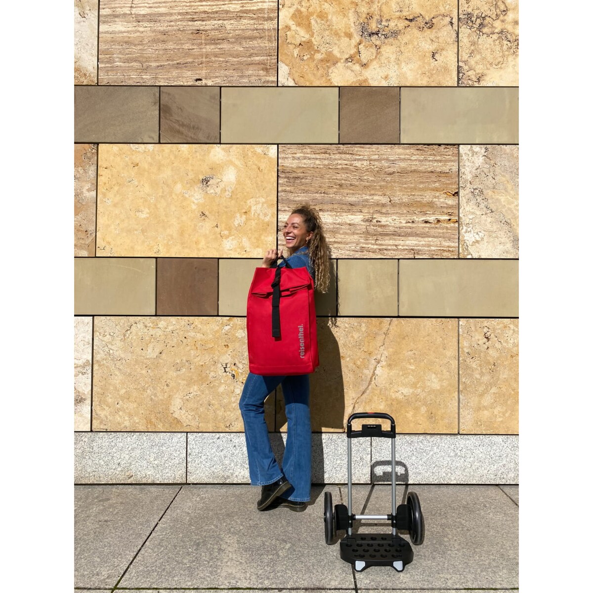 Wózek na zakupy CITYCRUISER, red