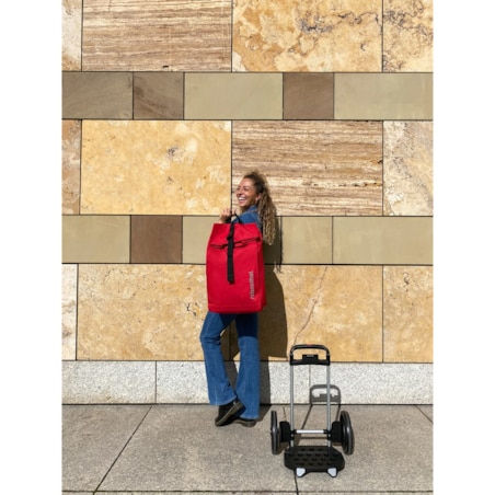 Wózek na zakupy CITYCRUISER, red