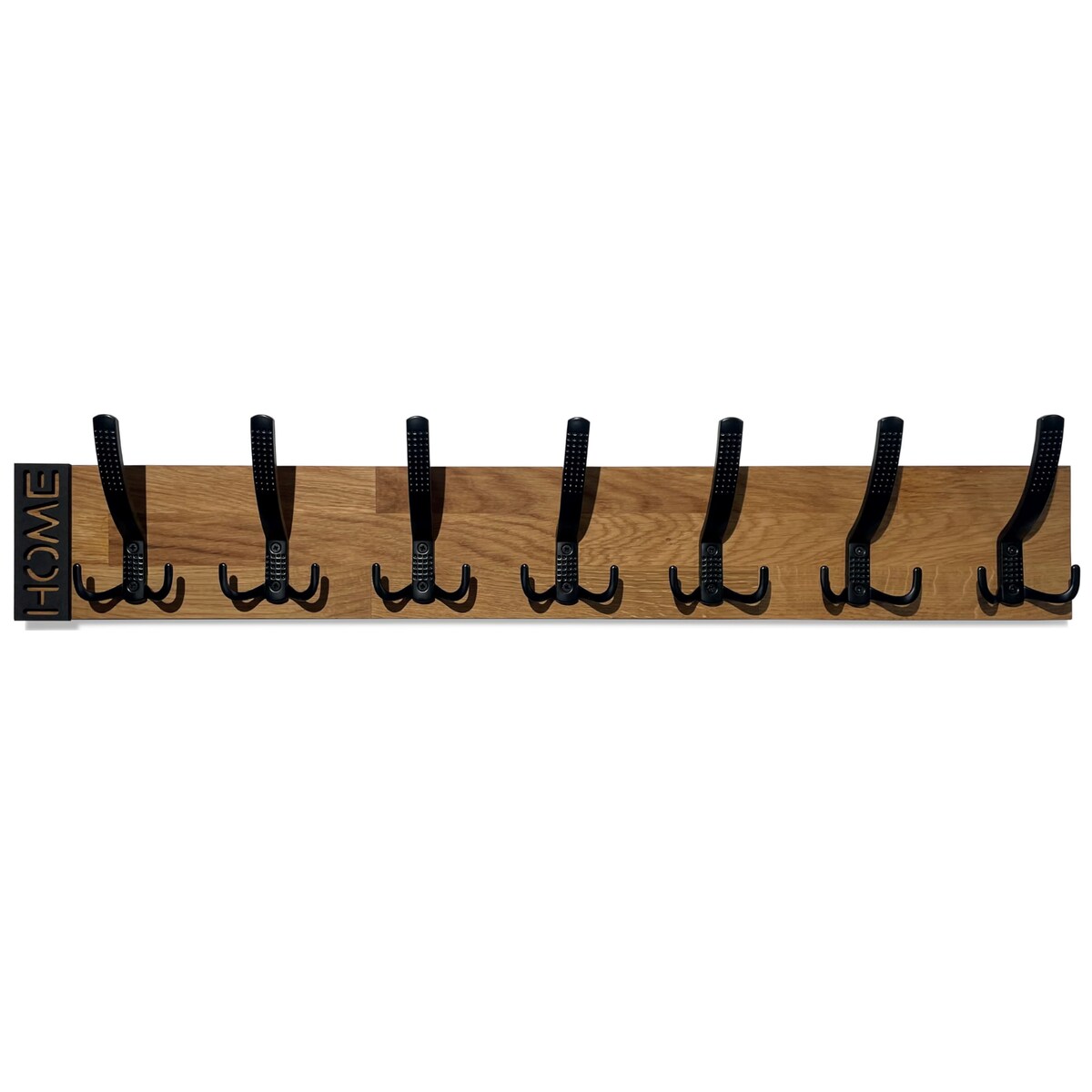 Wieszak ścienny na ubrania Modern Oak 80cm