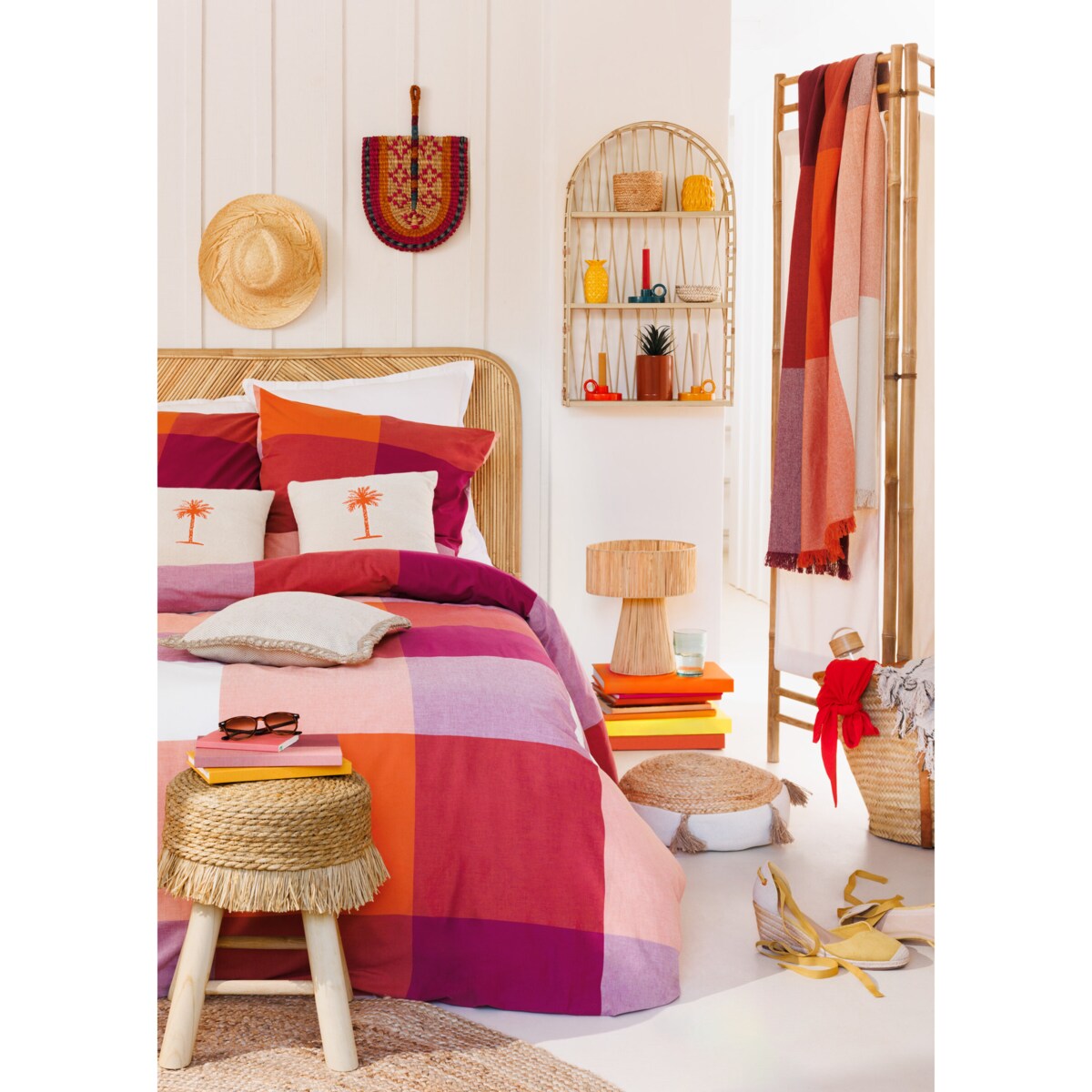 Półka ścienna łuk ANAHI, 74 x 45 cm