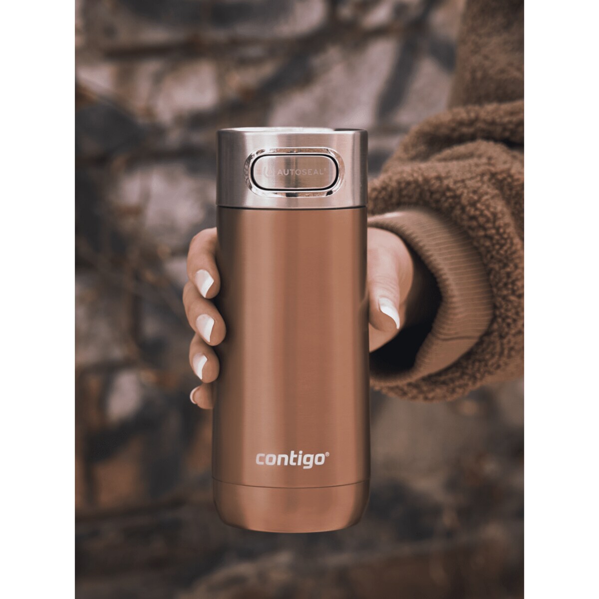 Kubek termiczny Contigo Luxe 360ml - White Zinfandel