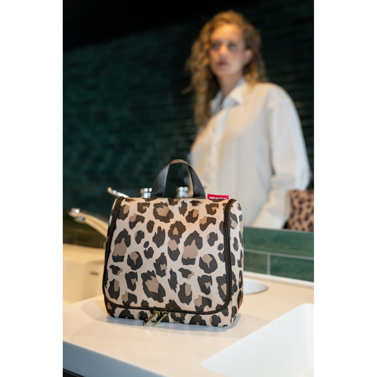 Kosmetyczka TOILETBAG, leo macchiato