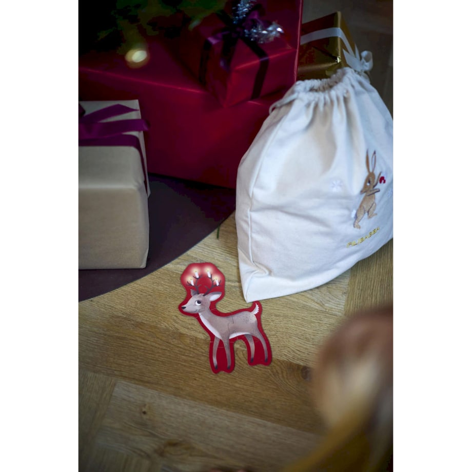 Filibabba Puzzle zestaw 4 układanek Wonderful Winter - Forest friends