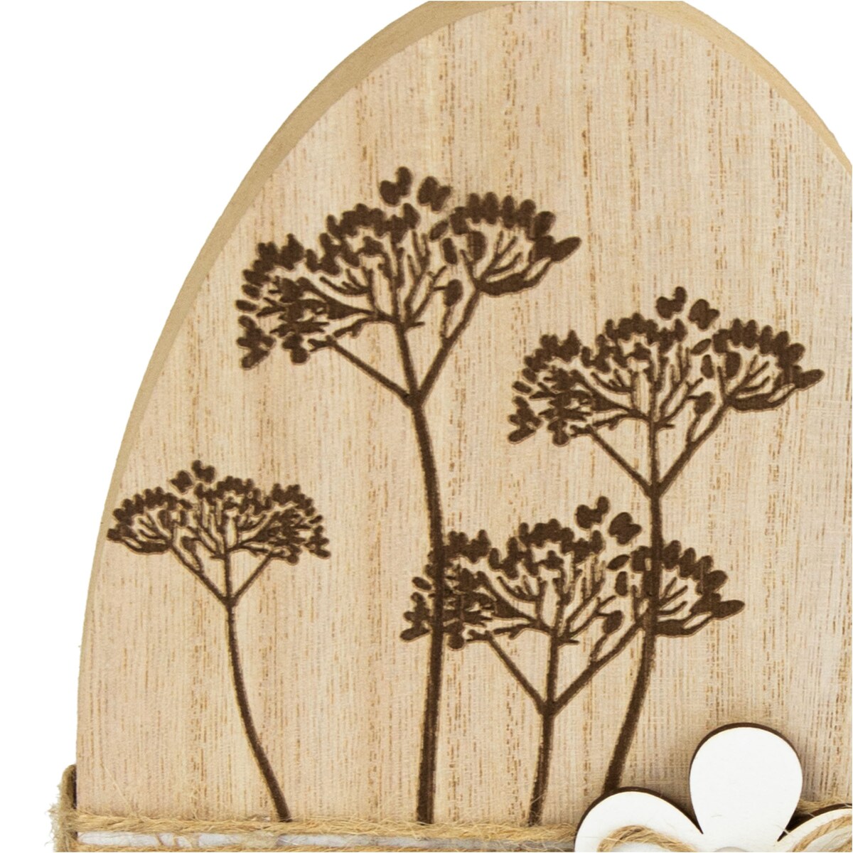 Ozdoba Jajko Wielkanocne 20 Cm Dekoracja Pisanka Na Stół Drewniane Koper