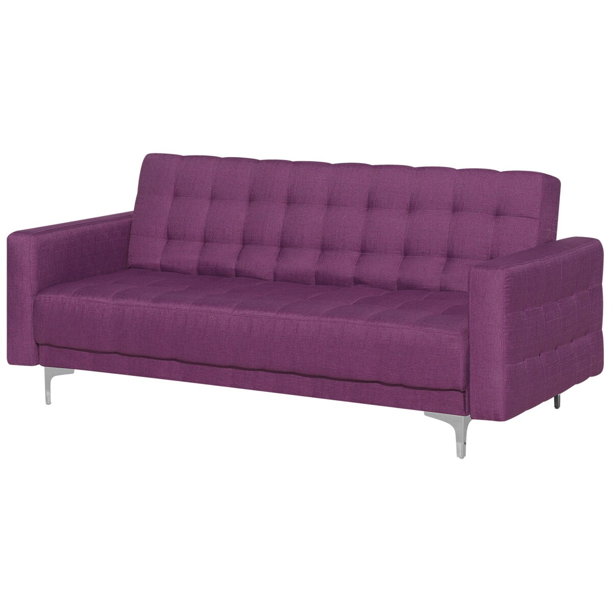 Sofa rozkładana fioletowa ABERDEEN