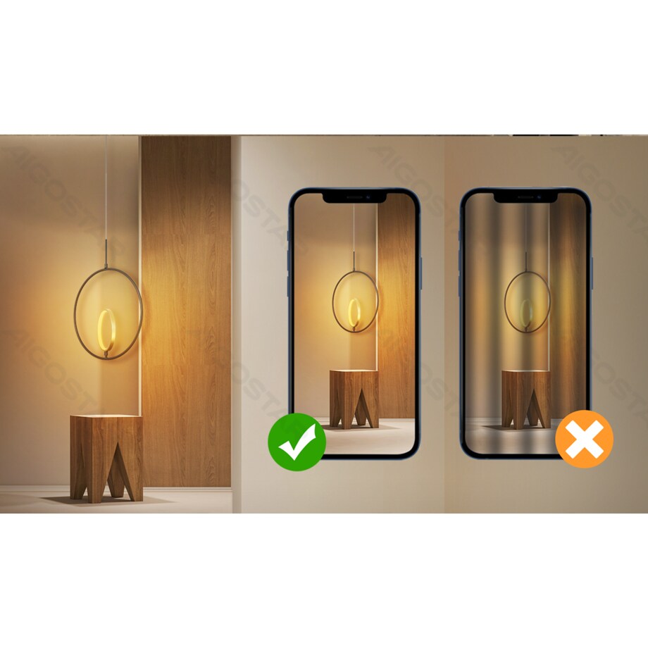 lampa wisząca 2700k aluminium i silikon nowoczesny design 120cm