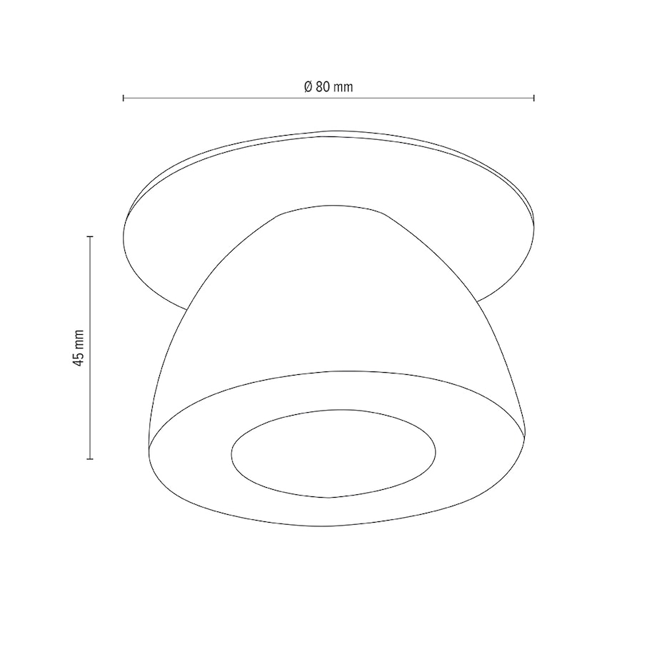 Zestaw Oczek Sufitowych BRITOP Lighting 3xG4 LED 2,3W z zasilaczem, Transparentne Szkło, Polski Producent 3 szt.