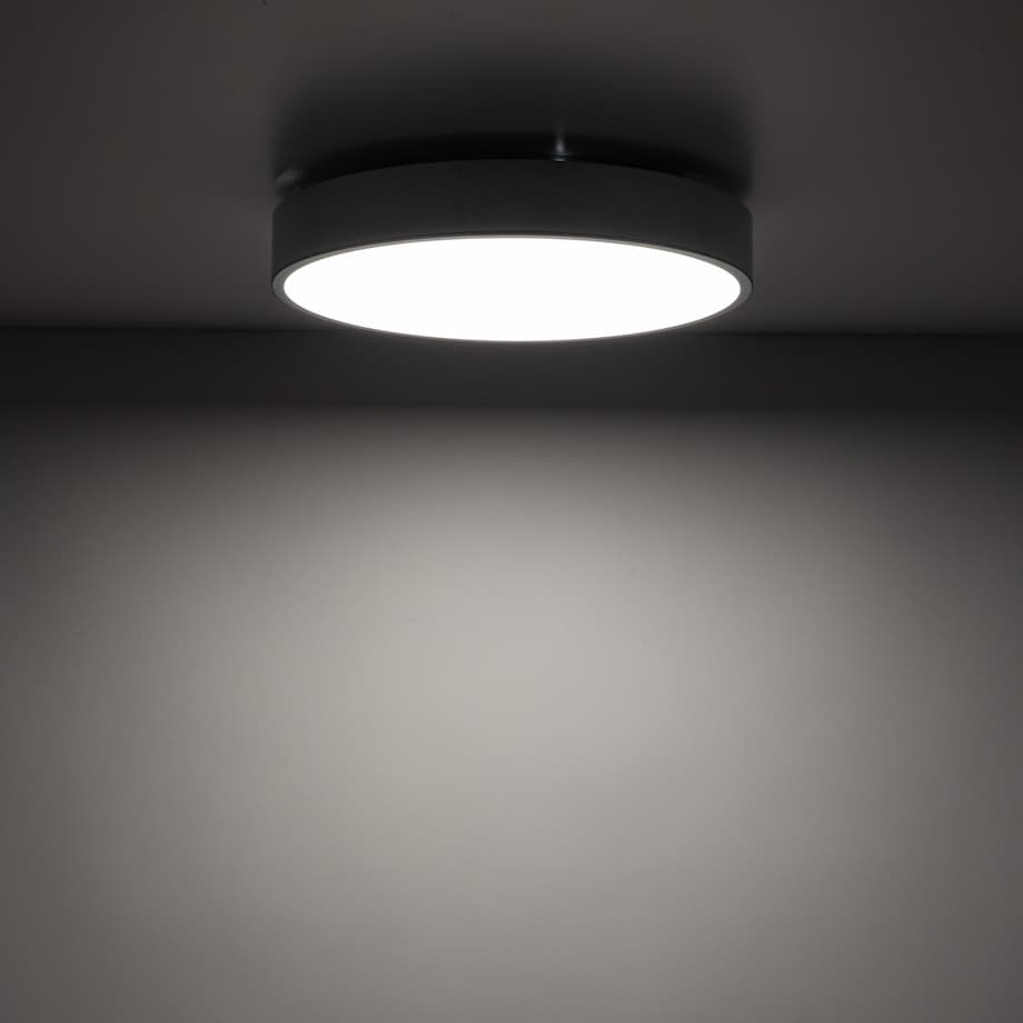 Lampa Sufitowa Łazienkowa Tk Lighting Velis Chrome Plafon Led 24W Ip54 Zmienna Barwa, Ściemniany